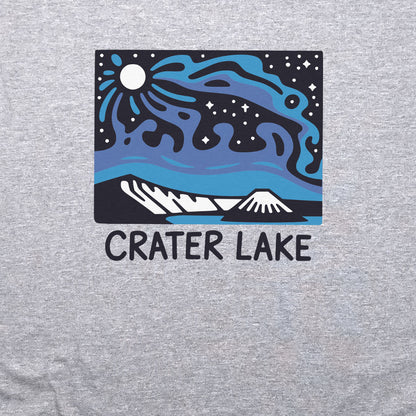 Crater Lake at Night Crewneck Sweatshirt