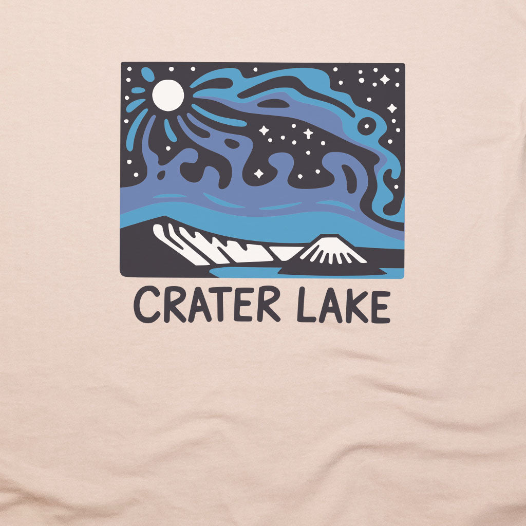 Crater Lake at Night T-Shirt