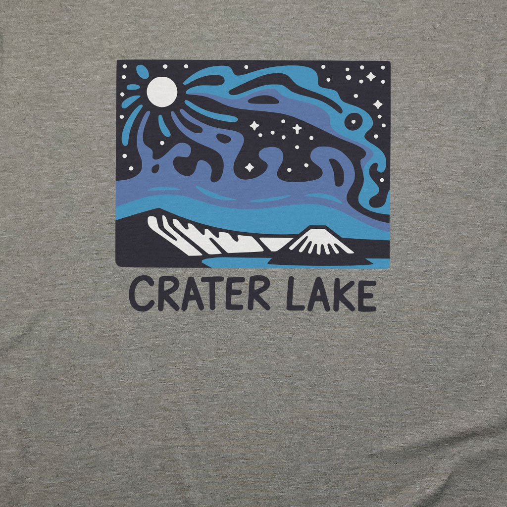 Crater Lake at Night T-Shirt