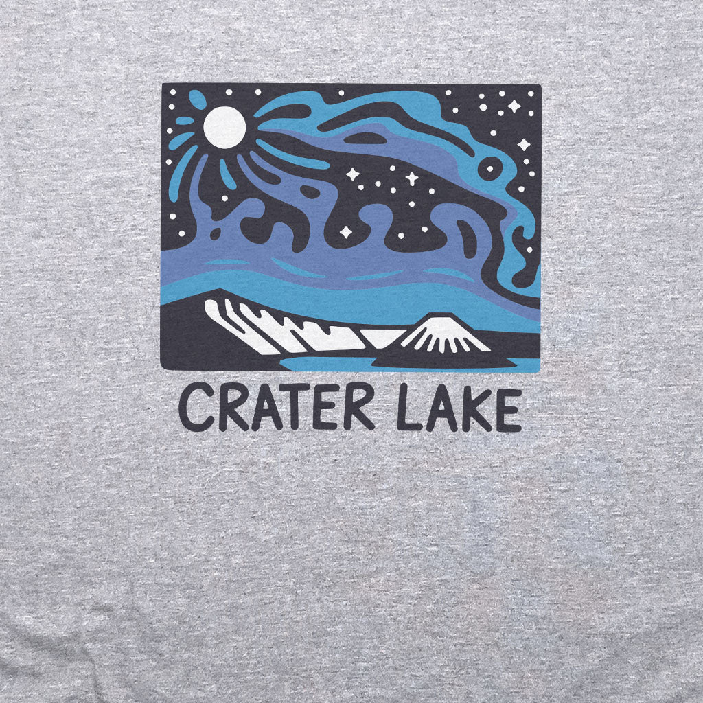 Crater Lake at Night T-Shirt