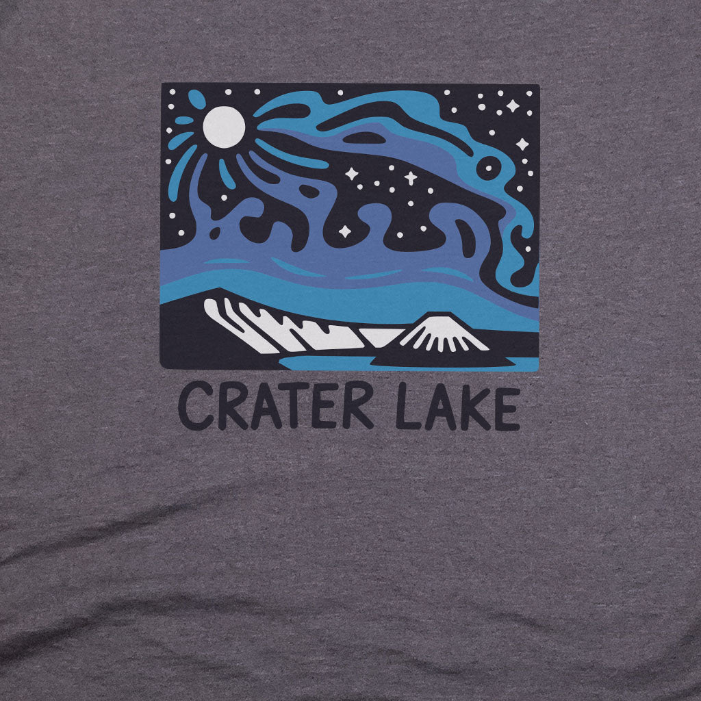 Crater Lake at Night T-Shirt