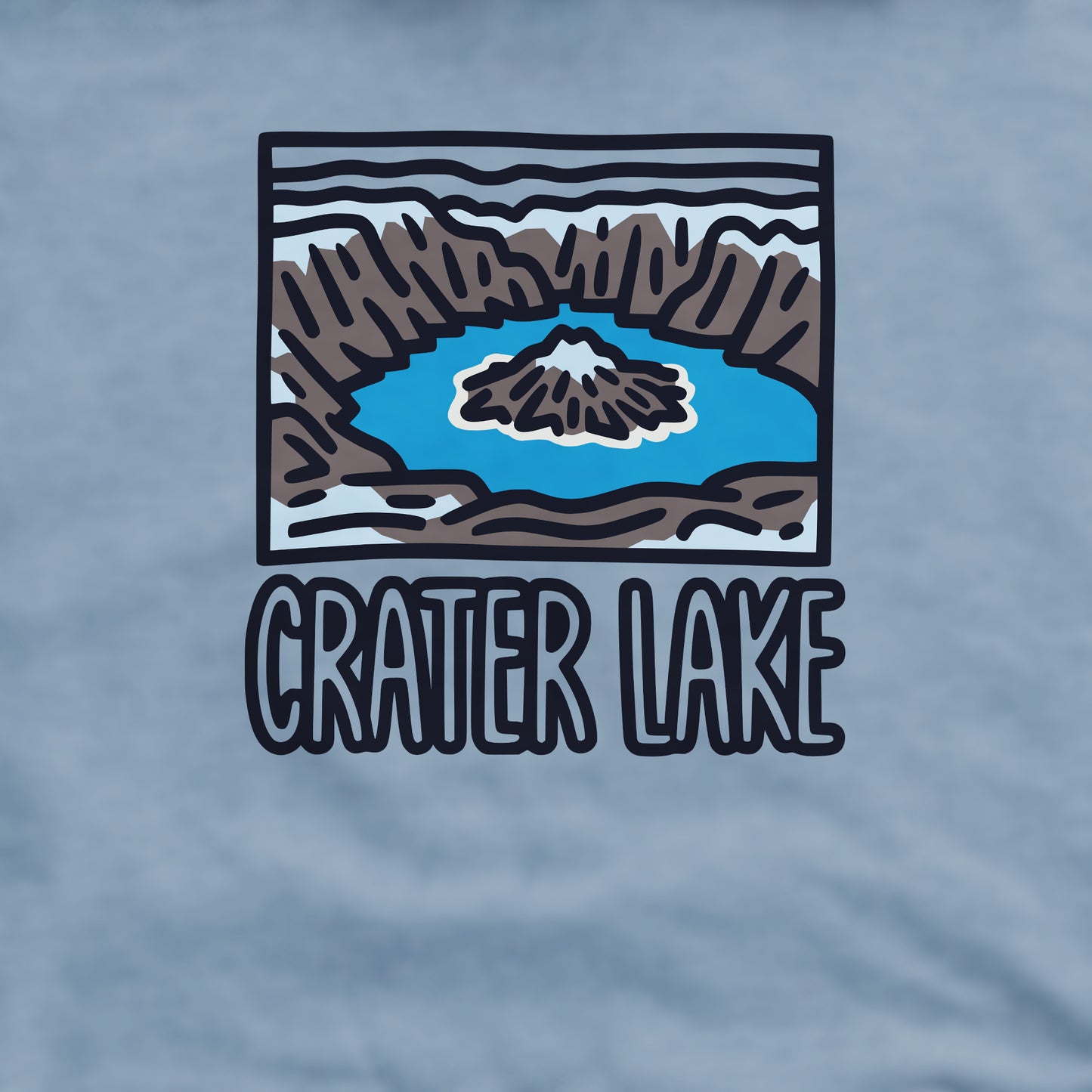 Crater Lake National Park Crewneck Sweatshirt Adventure and Outdoors Themed Sweatshirt