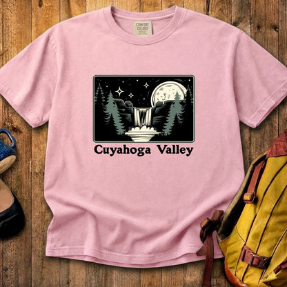 Cuyahoga Valley at Night Cotton T-Shirt