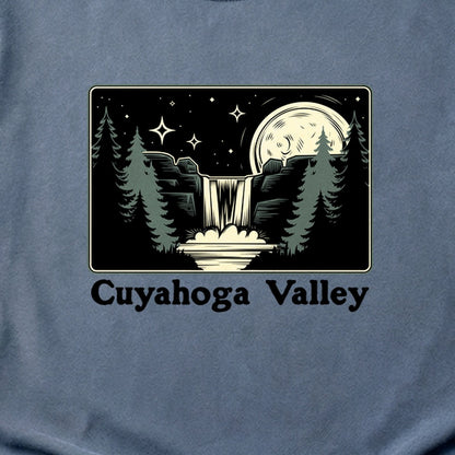 Cuyahoga Valley at Night Cotton T-Shirt