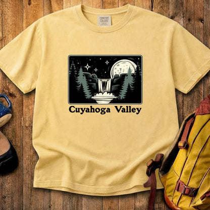 Cuyahoga Valley at Night Cotton T-Shirt