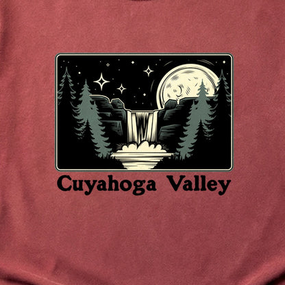 Cuyahoga Valley at Night Cotton T-Shirt