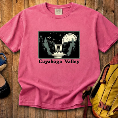 Cuyahoga Valley at Night Cotton T-Shirt