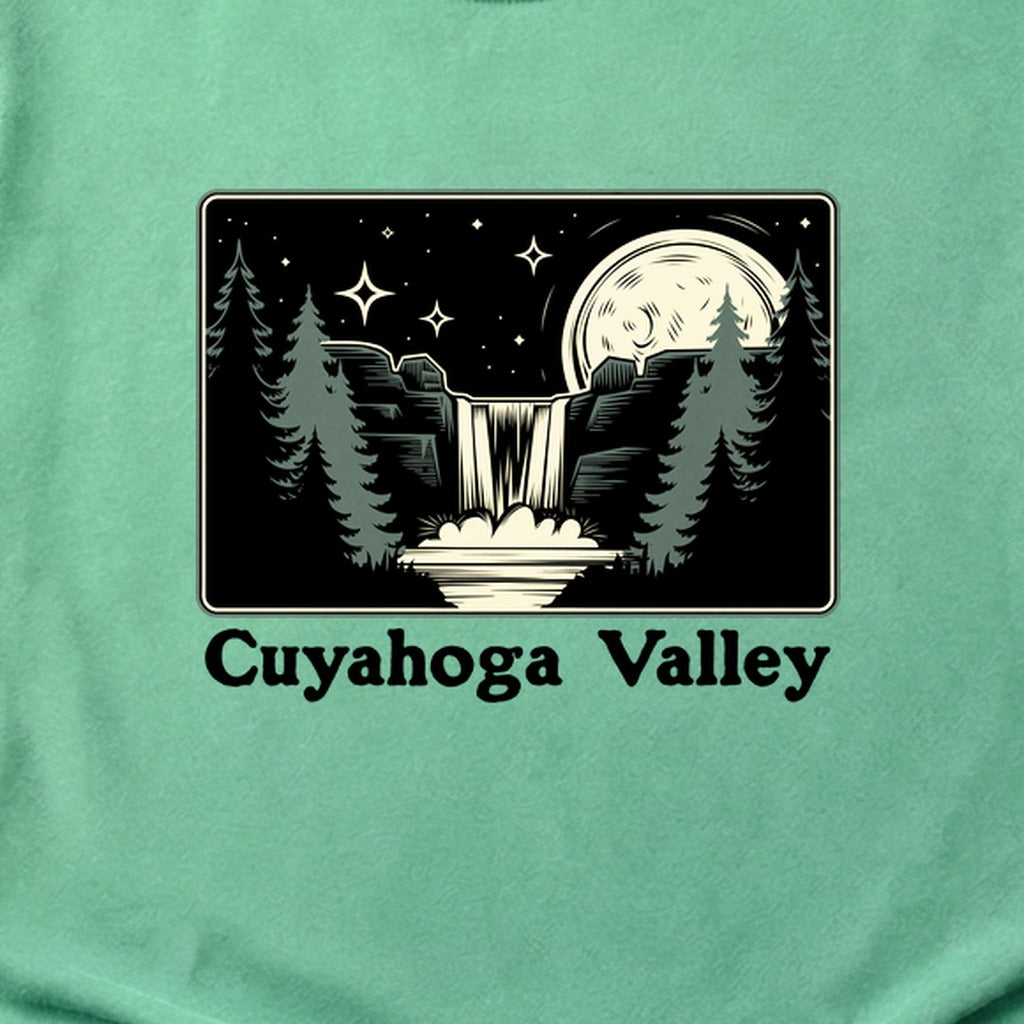 Cuyahoga Valley at Night Cotton T-Shirt