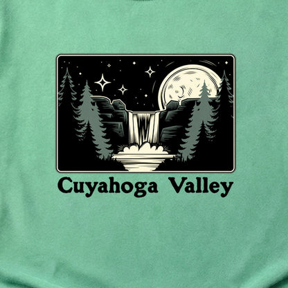 Cuyahoga Valley at Night Cotton T-Shirt