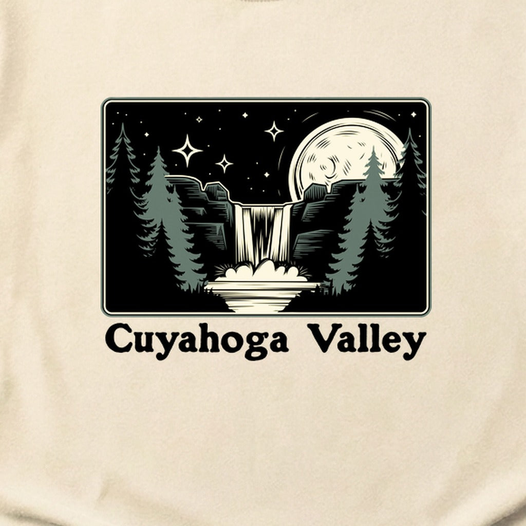 Cuyahoga Valley at Night Cotton T-Shirt