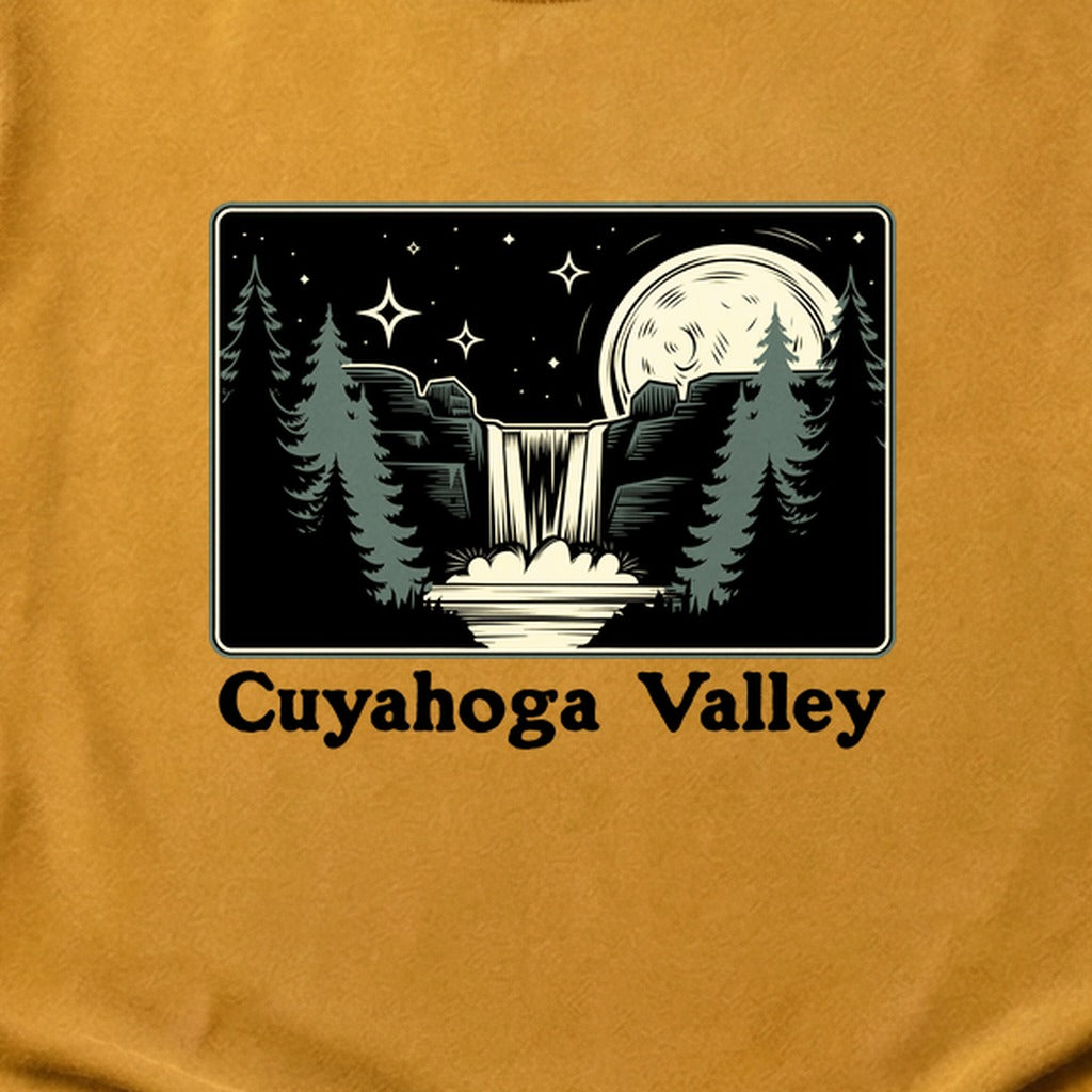 Cuyahoga Valley at Night Cotton T-Shirt
