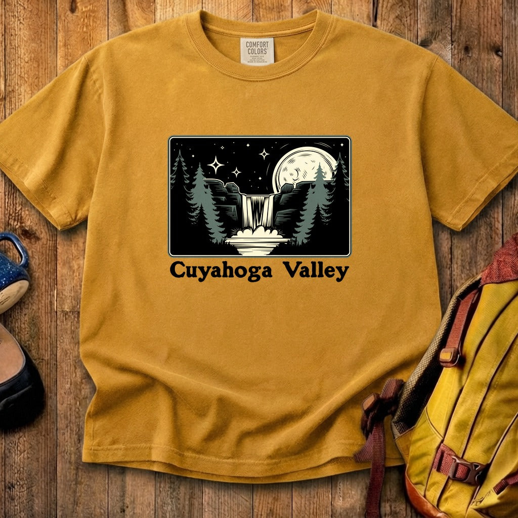 Cuyahoga Valley at Night Cotton T-Shirt