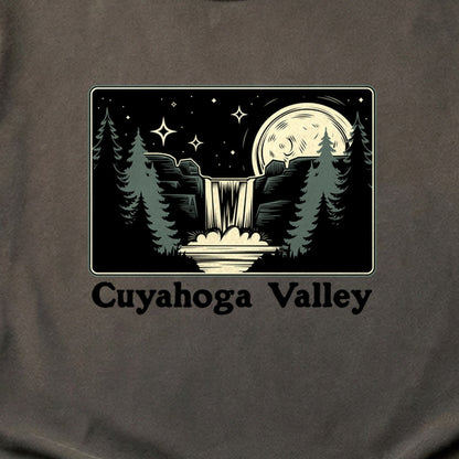 Cuyahoga Valley at Night Cotton T-Shirt