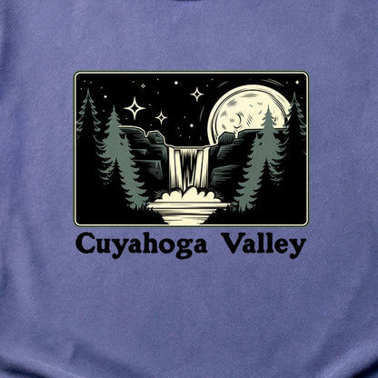 Cuyahoga Valley at Night Cotton T-Shirt