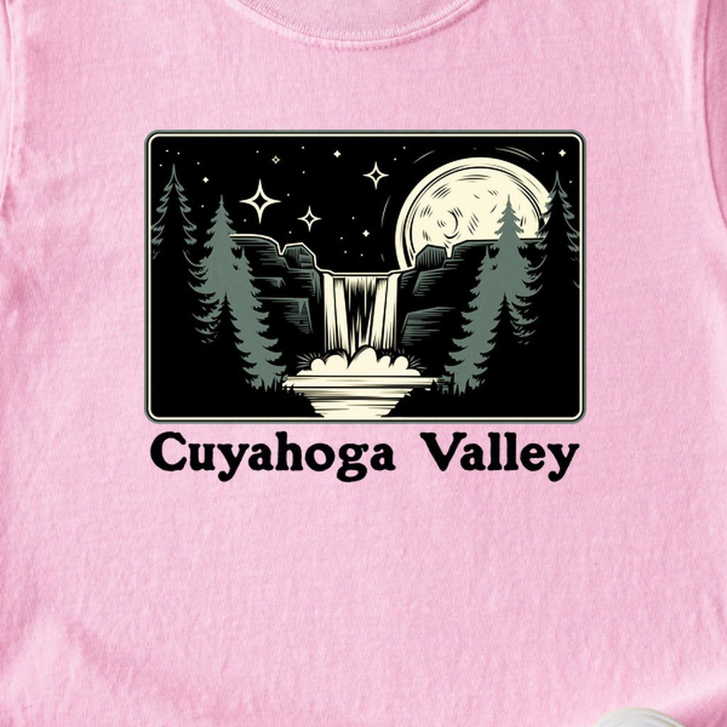 Cuyahoga Valley at Night Kids Cotton T-Shirt