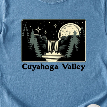 Cuyahoga Valley at Night Kids Cotton T-Shirt
