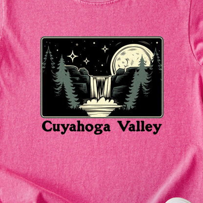 Cuyahoga Valley at Night Kids Cotton T-Shirt