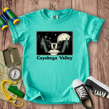 Cuyahoga Valley at Night Kids Cotton T-Shirt