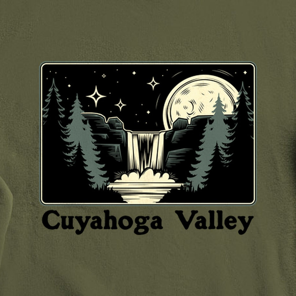 Cuyahoga Valley at Night Crewneck Sweatshirt