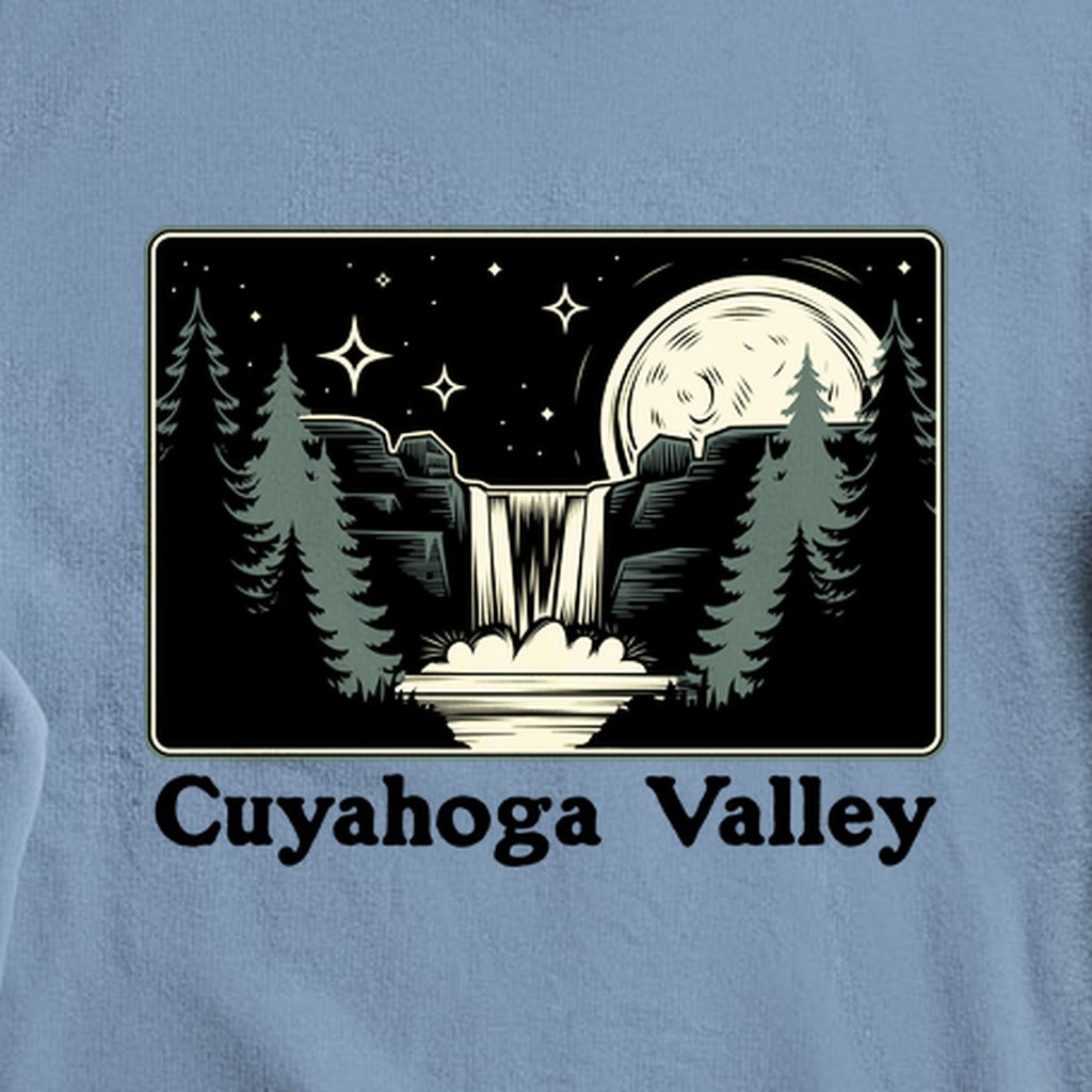 Cuyahoga Valley at Night Crewneck Sweatshirt