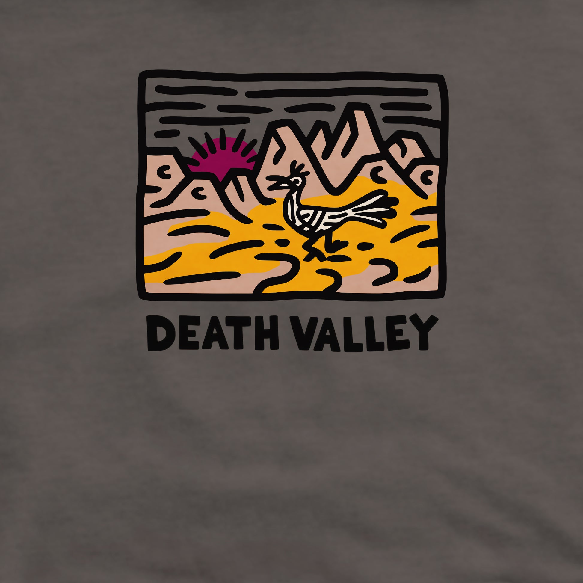 Death Valley National Park Crewneck Sweatshirt Adventure and Outdoors Themed Sweatshirt