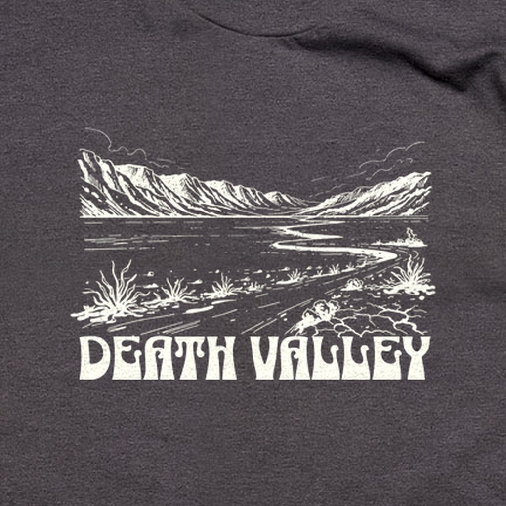 Death Valley National Park Line Drawing T-Shirt