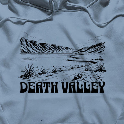 Death Valley National Park Line Drawing Hoodie