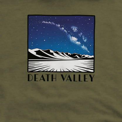 Death Valley National Park at Night Crewneck Sweatshirt
