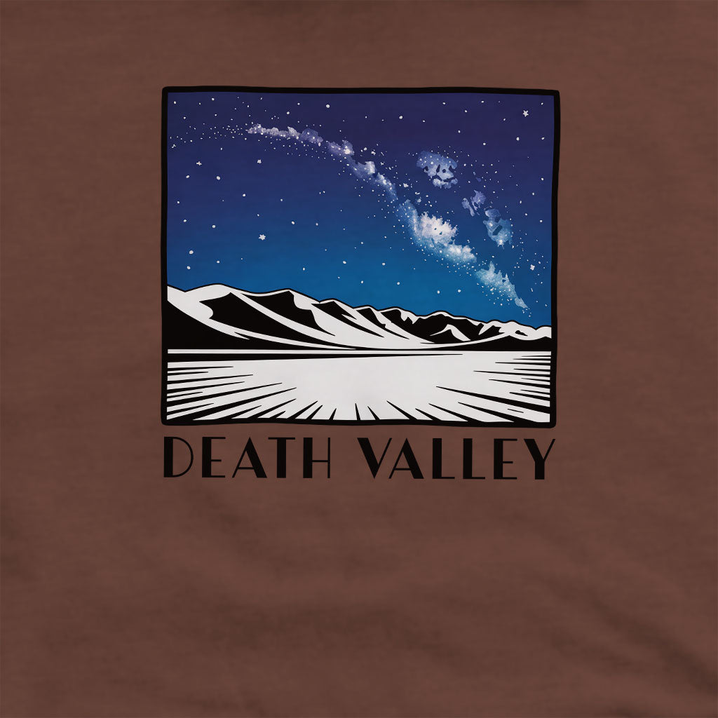 Death Valley National Park at Night Crewneck Sweatshirt
