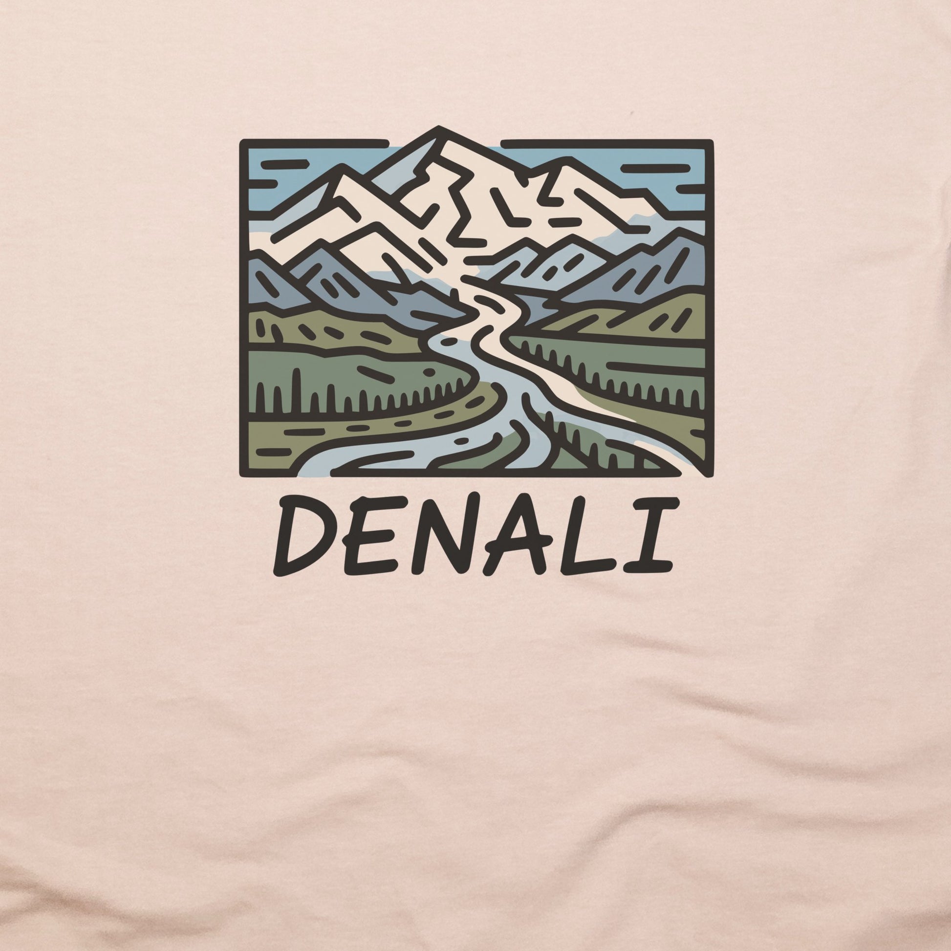 Denali National Park T-Shirt Adventure and Outdoors Themed T-Shirt