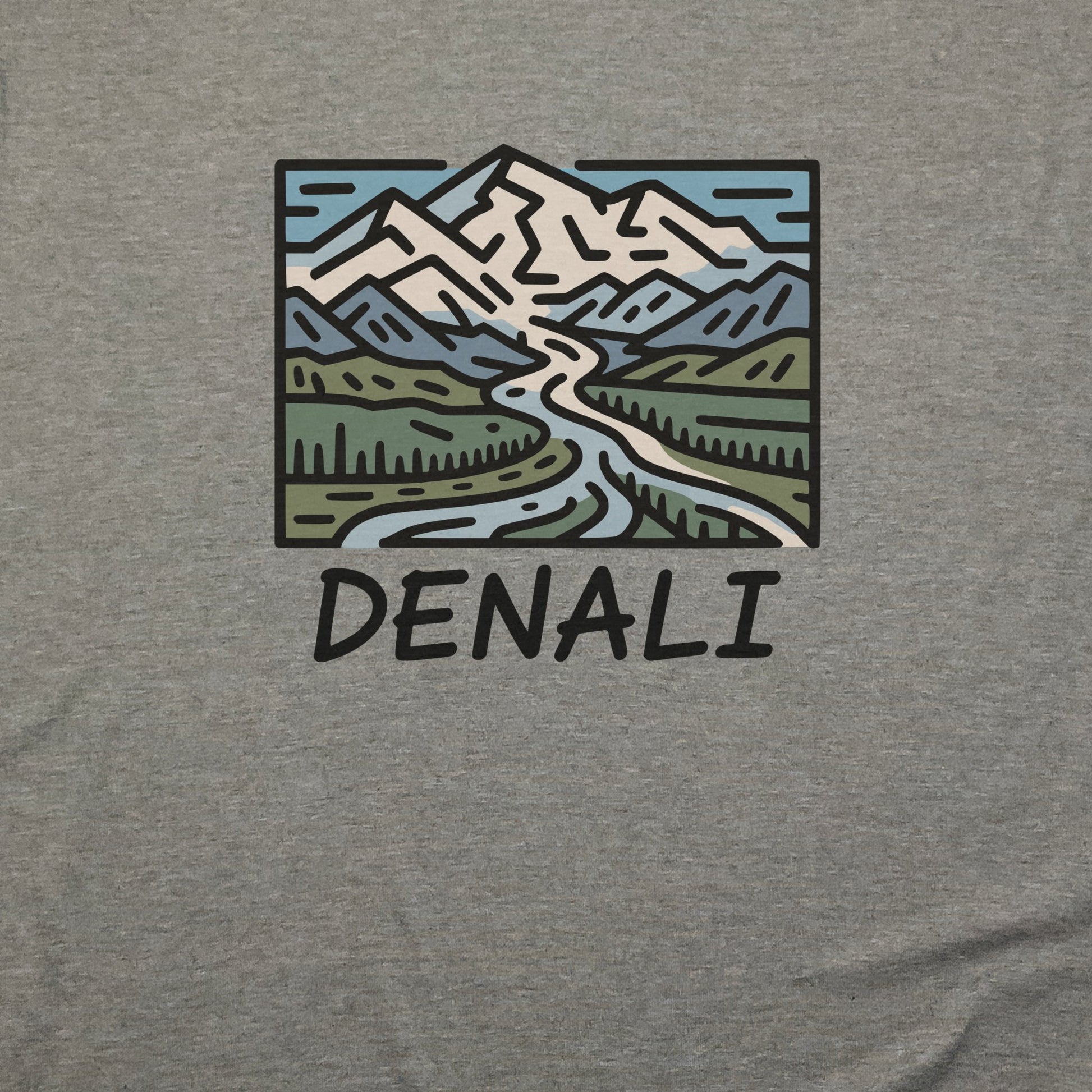 Denali National Park T-Shirt Adventure and Outdoors Themed T-Shirt