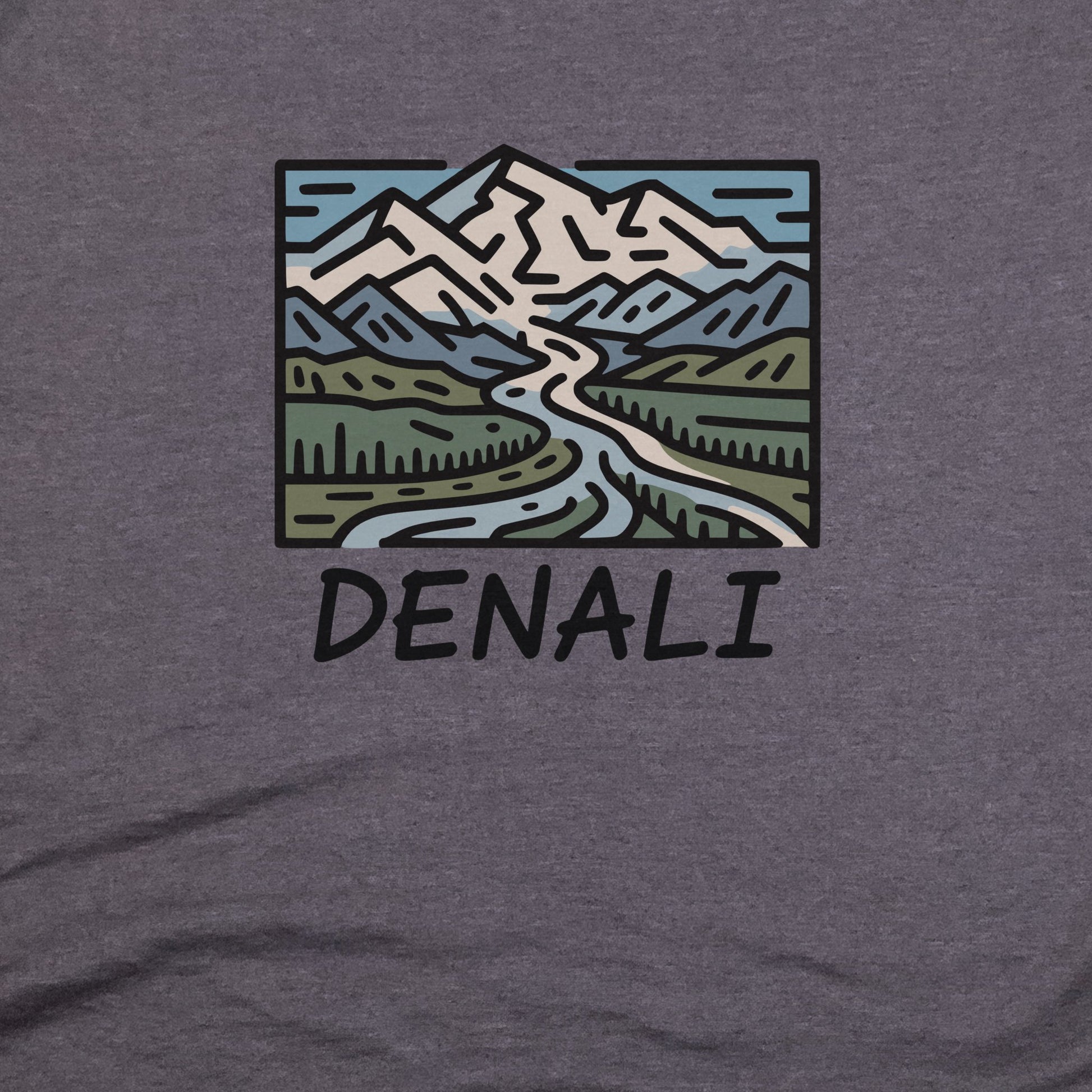 Denali National Park T-Shirt Adventure and Outdoors Themed T-Shirt
