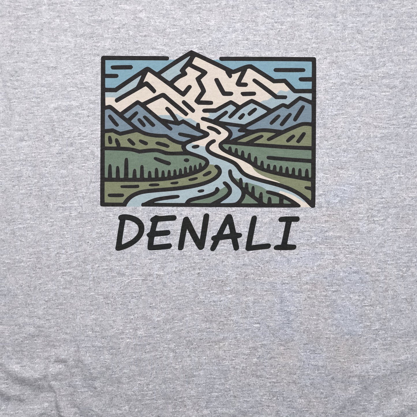 Denali National Park T-Shirt Adventure and Outdoors Themed T-Shirt