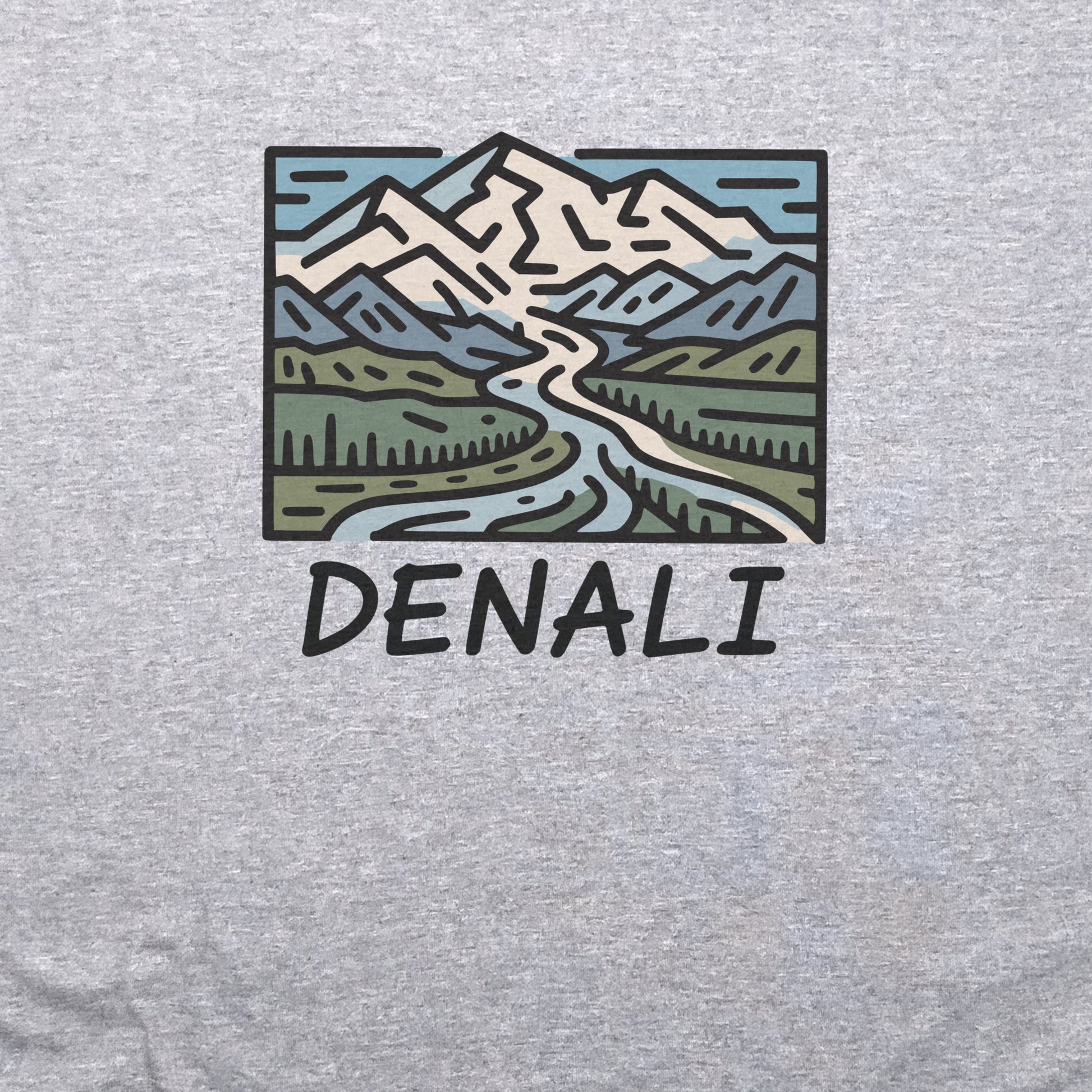 Denali National Park T-Shirt Adventure and Outdoors Themed T-Shirt