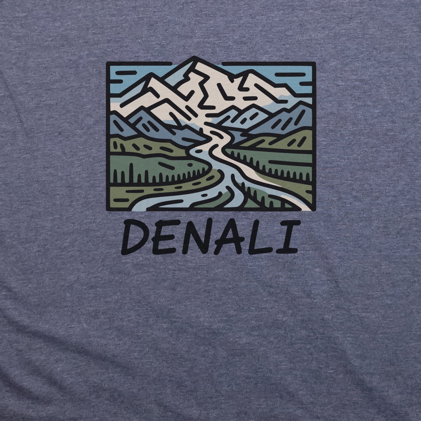 Denali National Park T-Shirt Adventure and Outdoors Themed T-Shirt