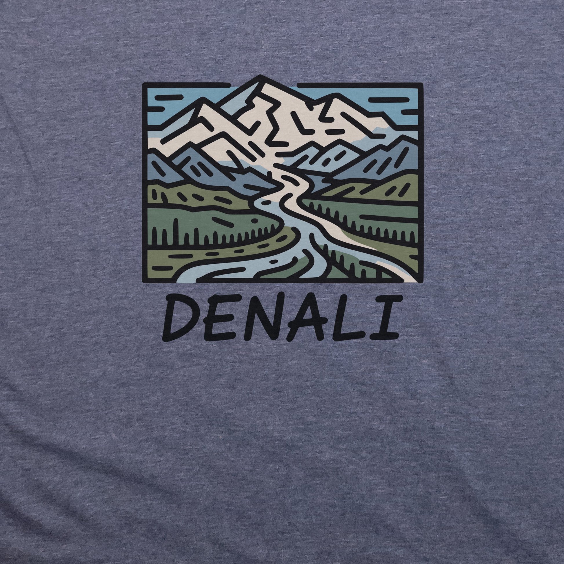 Denali National Park T-Shirt Adventure and Outdoors Themed T-Shirt