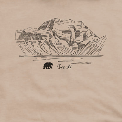 Denali Line Drawing Hoodie