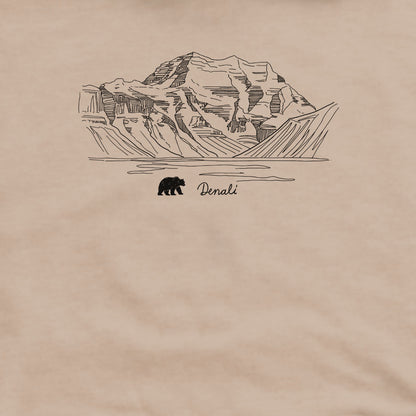 Denali Line Drawing Crewneck Sweatshirt