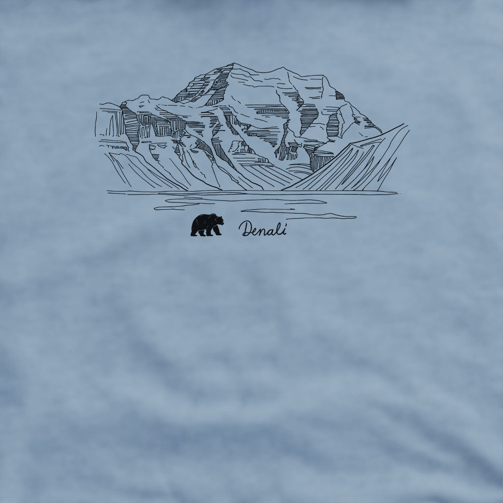 Denali Line Drawing Crewneck Sweatshirt