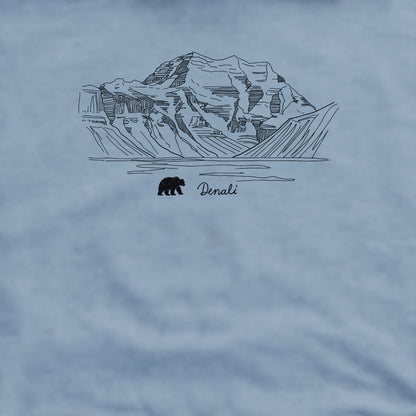 Denali Line Drawing Crewneck Sweatshirt