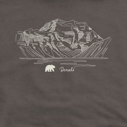 Denali Line Drawing Hoodie