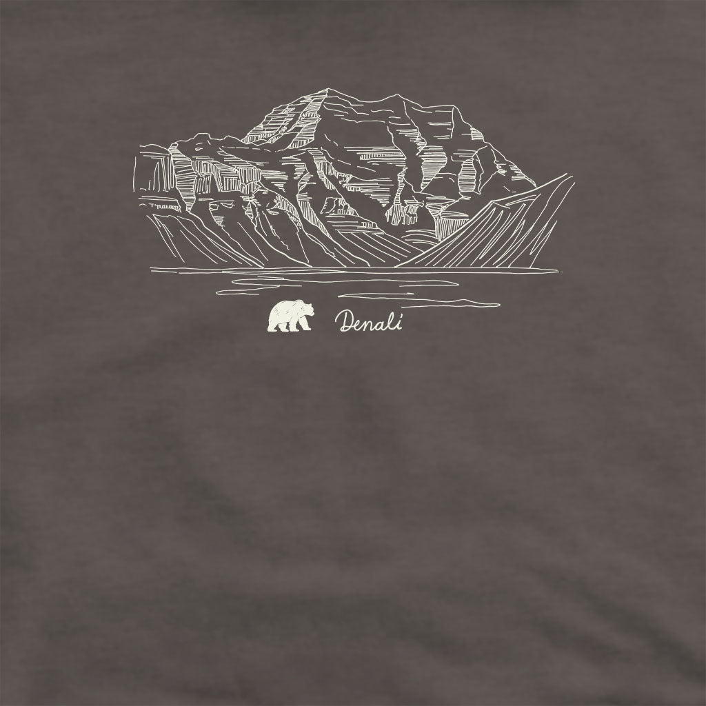Denali Line Drawing Crewneck Sweatshirt