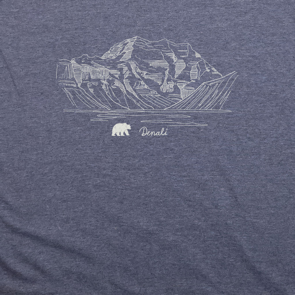 Badlands Line Drawing T-Shirt