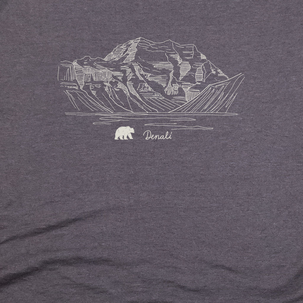 Badlands Line Drawing T-Shirt