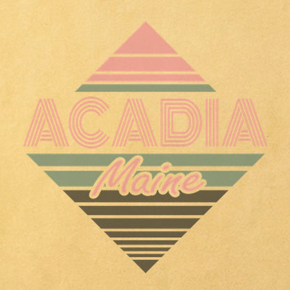 Diamond Retro Acadia Cotton T-Shirt