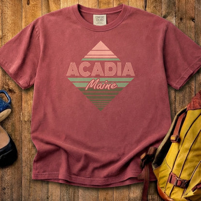 Diamond Retro Acadia Cotton T-Shirt