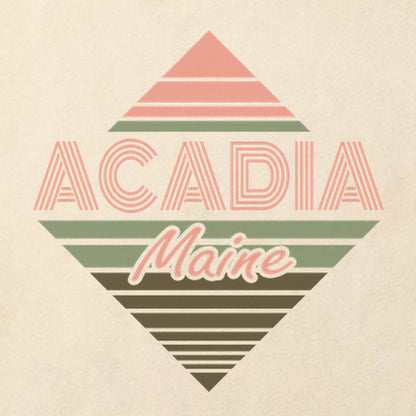 Diamond Retro Acadia Cotton T-Shirt