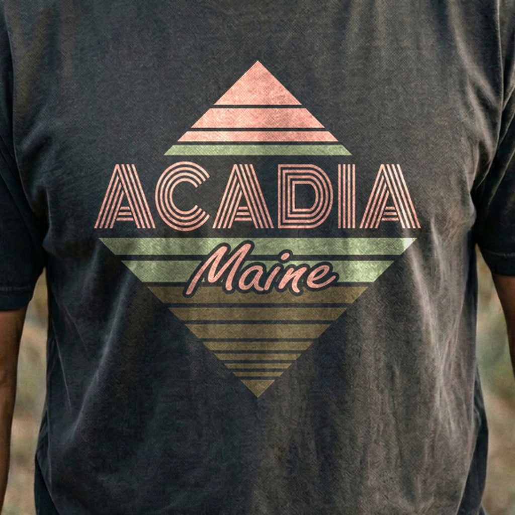 Diamond Retro Acadia Cotton T-Shirt