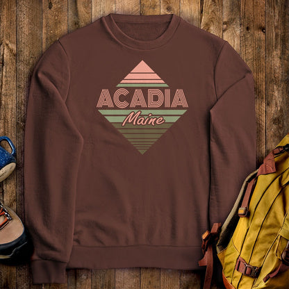 Diamond Retro Acadia Crewneck Sweatshirt