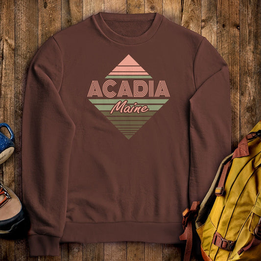 Diamond Retro Acadia Crewneck Sweatshirt